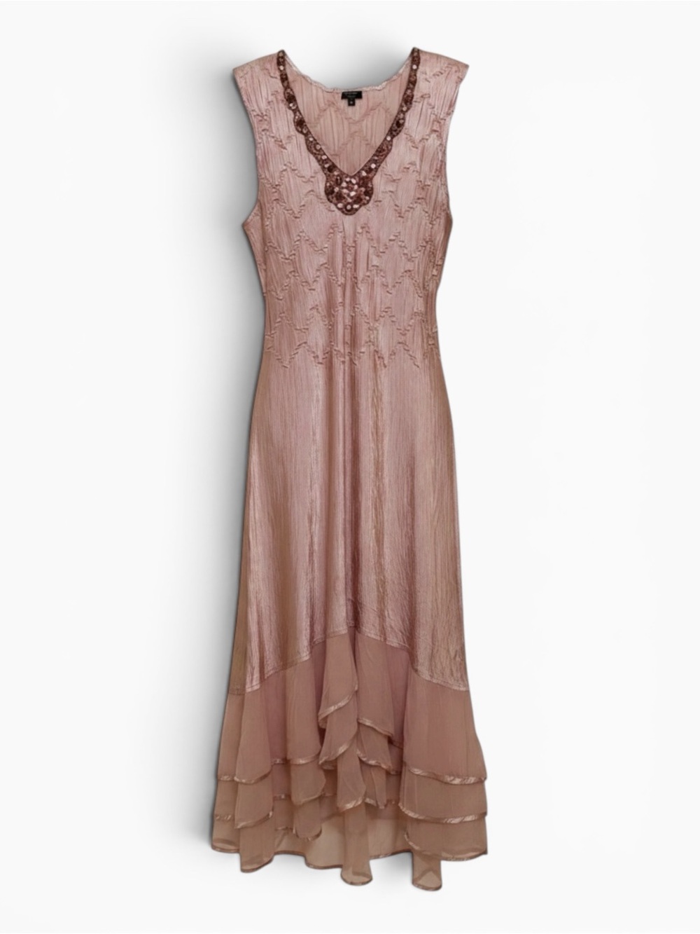 Komarov Vintage Rose Midi Dress